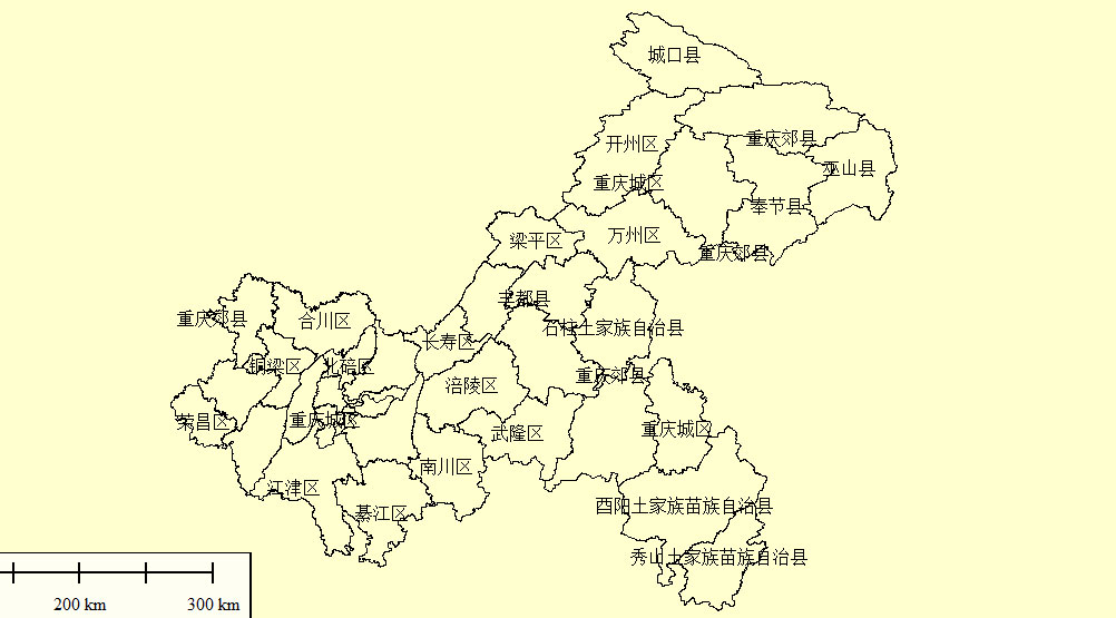 行政區劃邊界（省市縣鄉鎮）