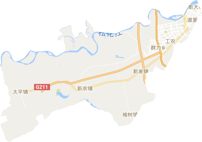 道里區電子地圖
