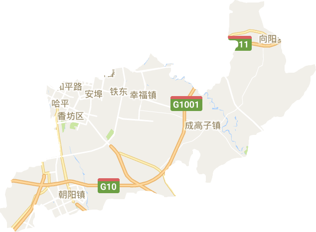 香坊區(qū)電子地圖