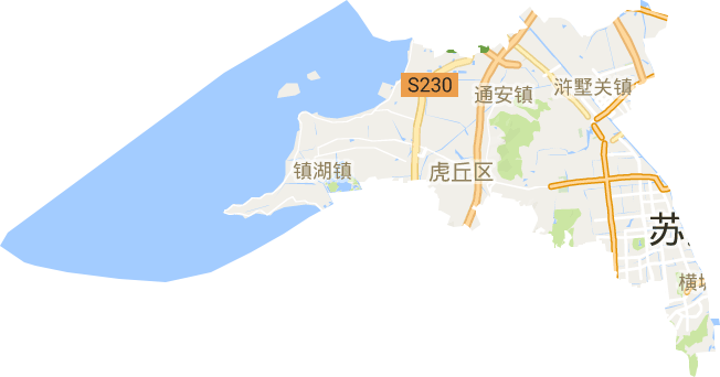 虎丘區(qū)電子地圖
