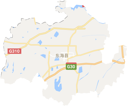 東海縣電子地圖
