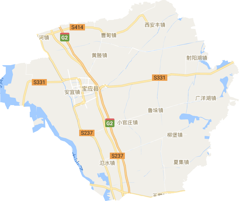 寶應縣電子地圖