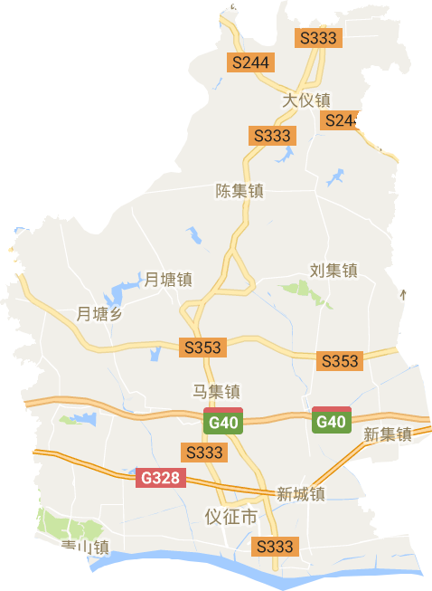 儀征市電子地圖