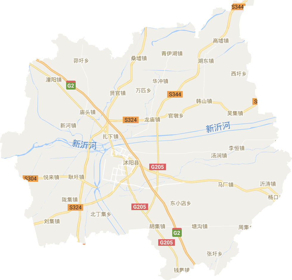 沭陽縣電子地圖