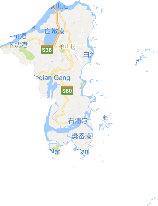 象山縣電子地圖