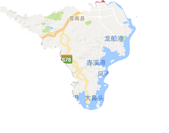 蒼南縣電子地圖