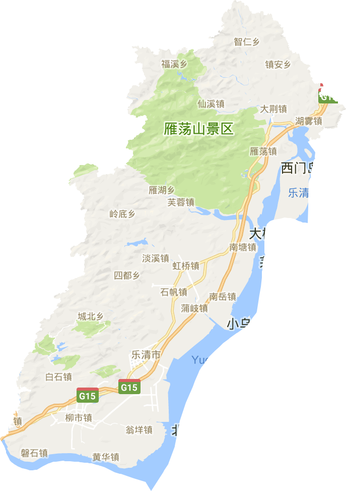 樂清市電子地圖