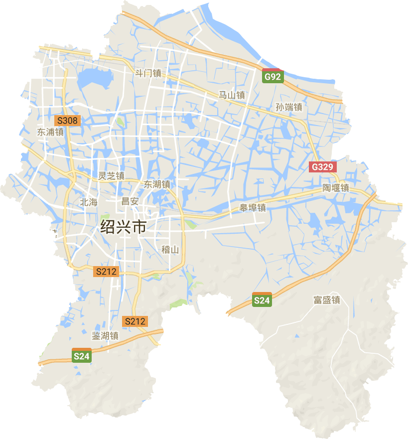 越城區電子地圖