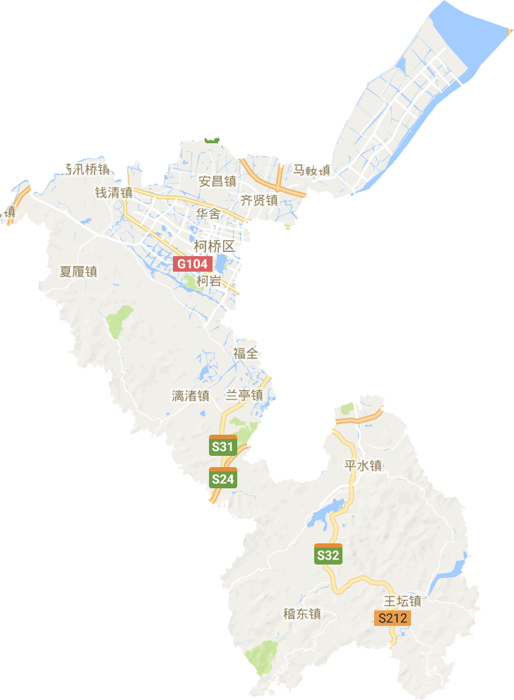 柯橋區(qū)電子地圖