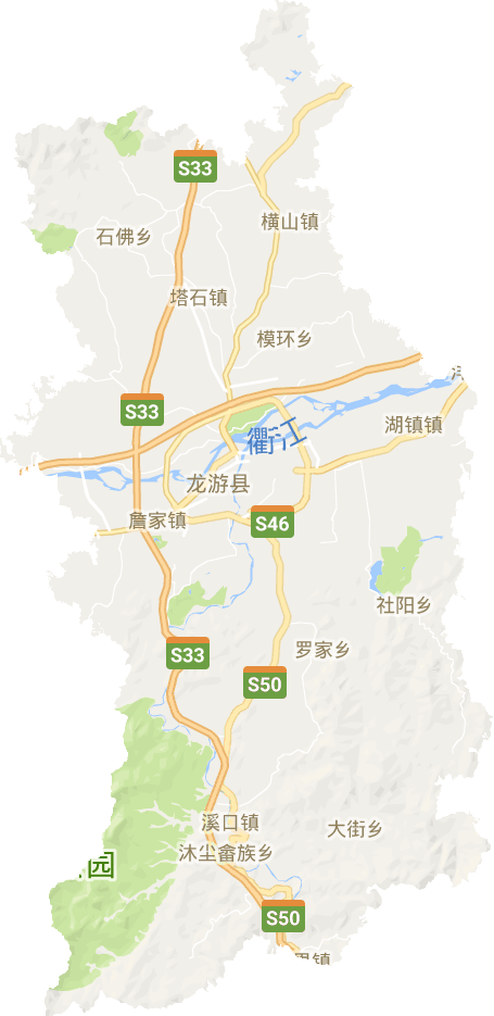 龍游縣電子地圖