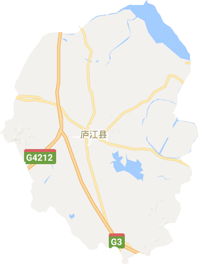 廬江縣電子地圖