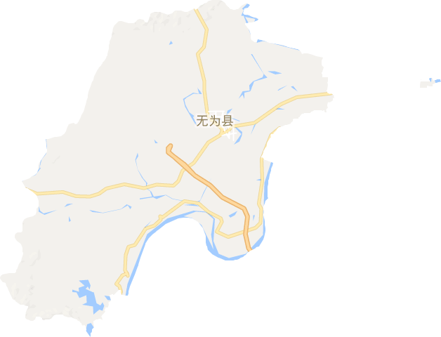 無為縣電子地圖