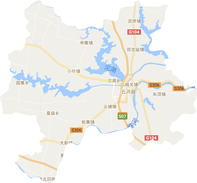 五河縣電子地圖