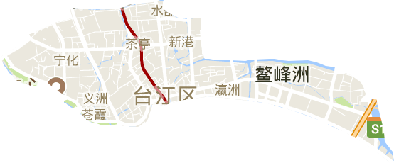 臺江區電子地圖
