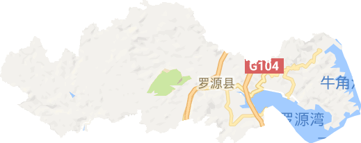 羅源縣電子地圖