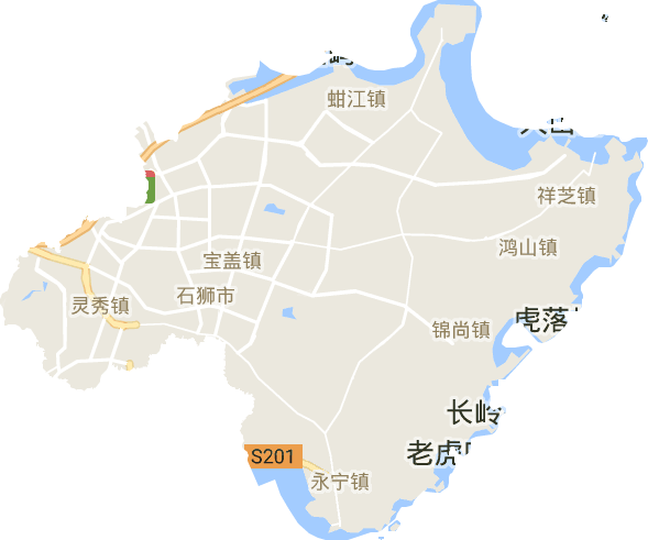 石獅市電子地圖