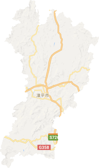 漳平市電子地圖