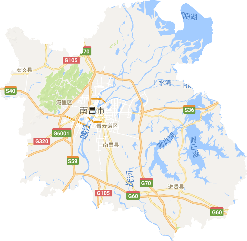 南昌市電子地圖