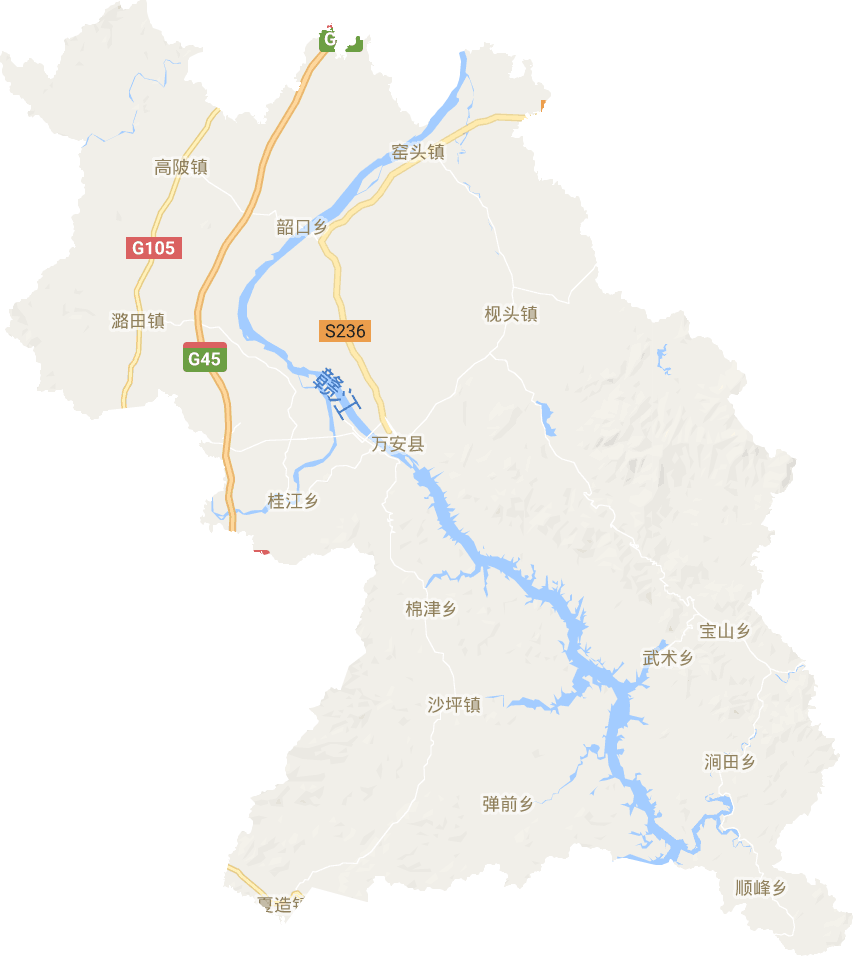 萬安縣電子地圖