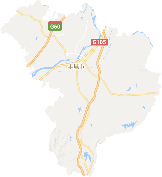 豐城市電子地圖