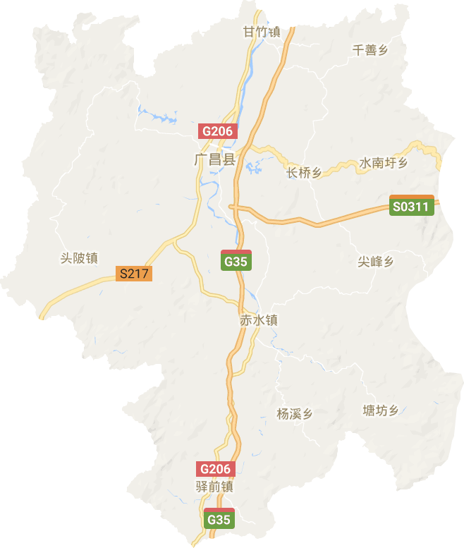 廣昌縣電子地圖