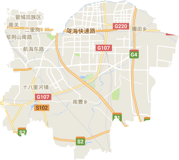 管城回族區(qū)電子地圖