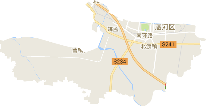 湛河區電子地圖