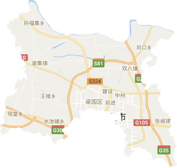 梁園區(qū)電子地圖