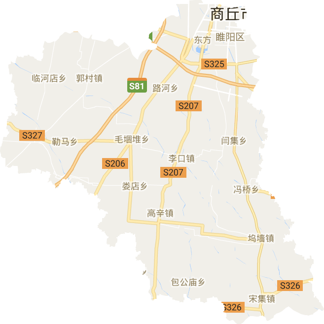 睢陽(yáng)區(qū)電子地圖