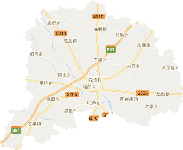 柘城縣電子地圖