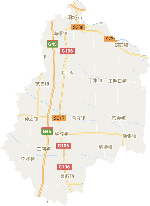項城市電子地圖