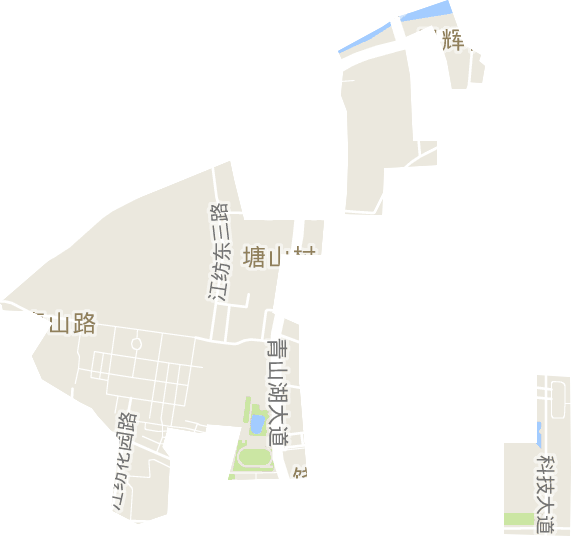 青山路街道電子地圖