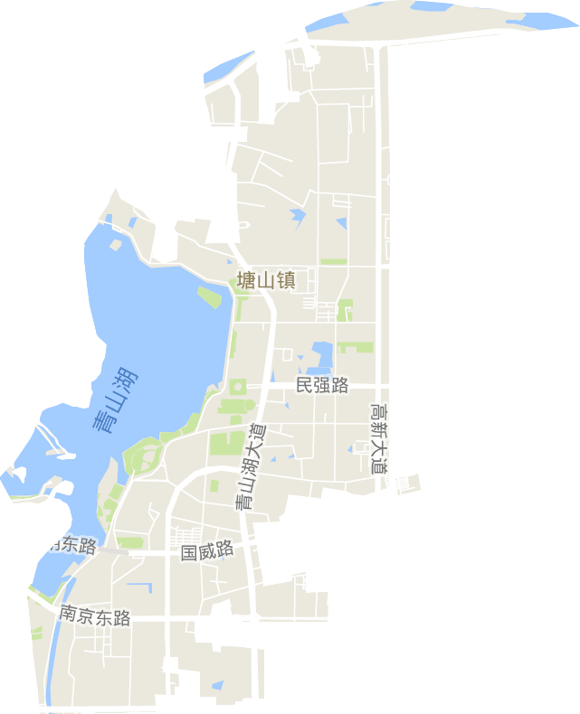 塘山鎮電子地圖