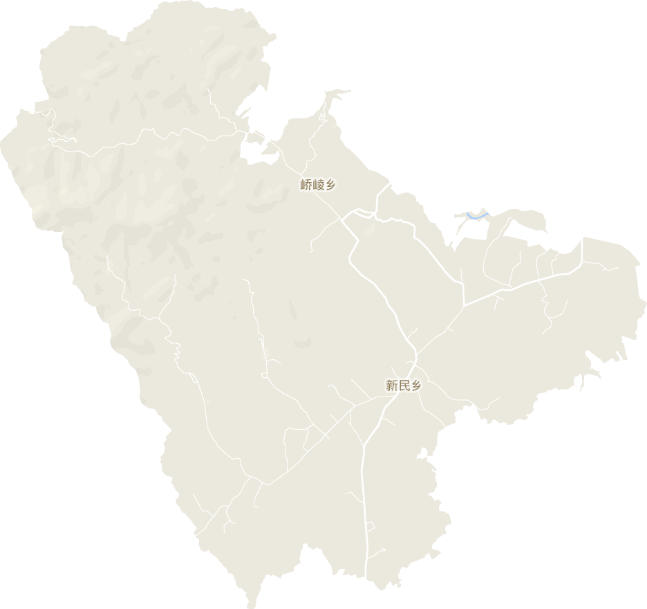 新民鄉電子地圖