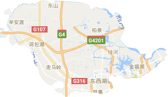東西湖區電子地圖