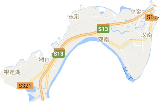 漢南區電子地圖