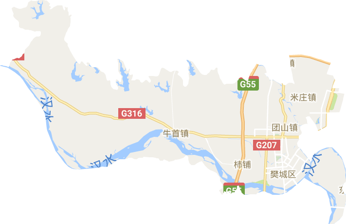 樊城區電子地圖