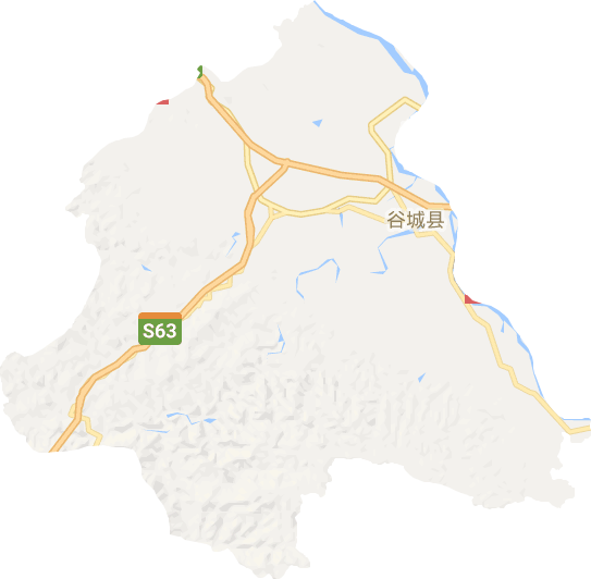 谷城縣電子地圖