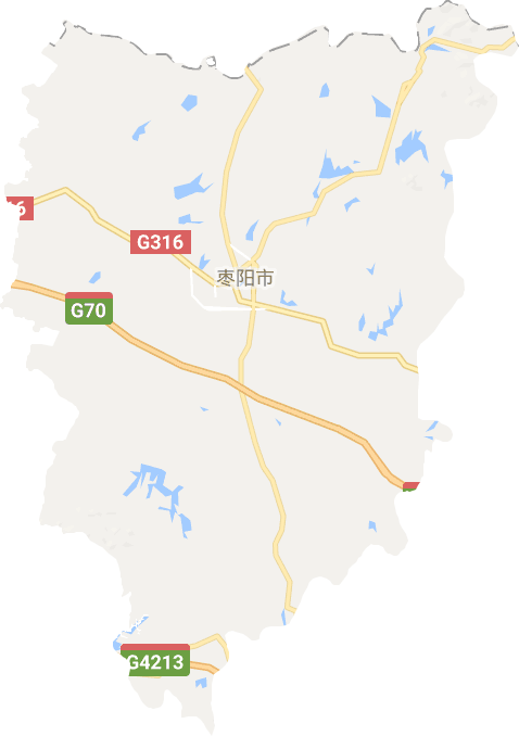 棗陽市電子地圖