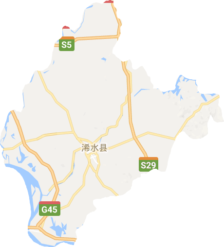 浠水縣電子地圖