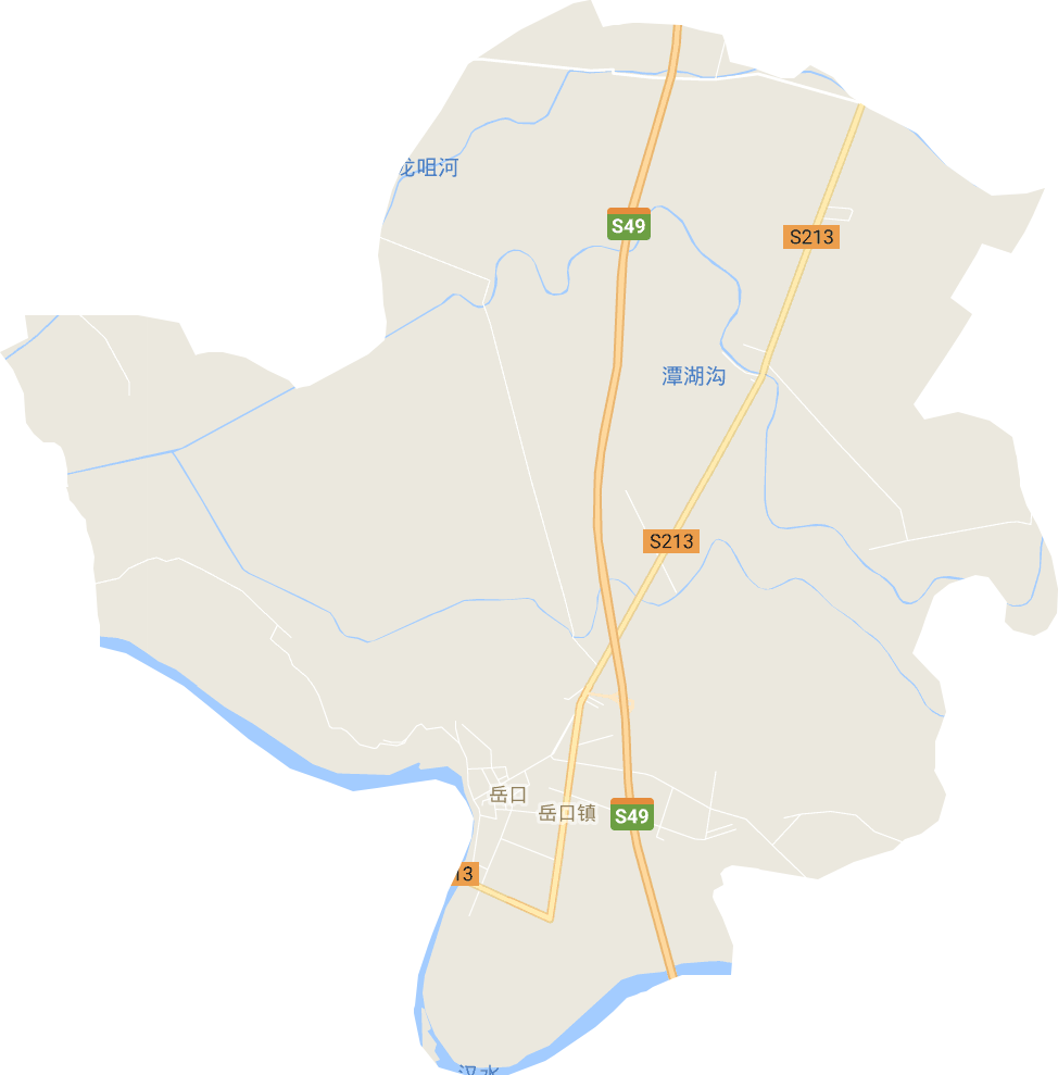 岳口鎮電子地圖