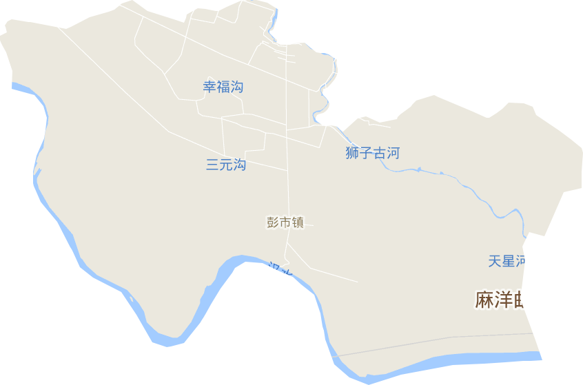 彭市鎮電子地圖