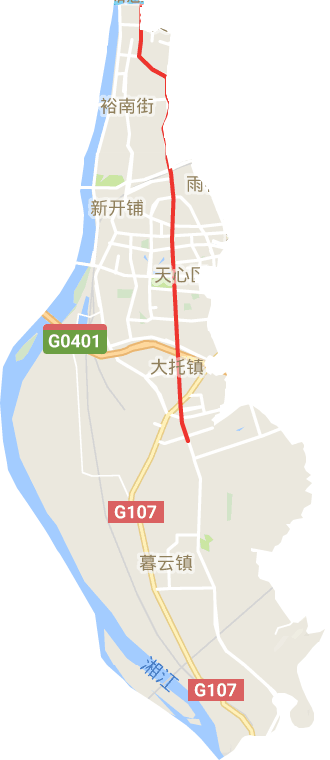 天心區電子地圖