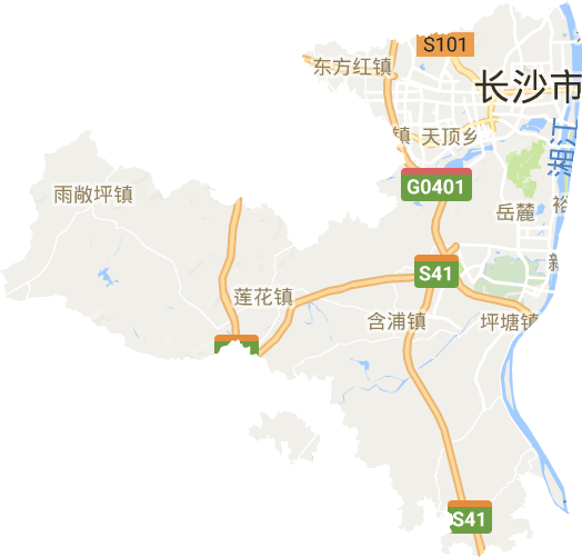 岳麓區(qū)電子地圖