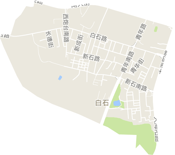 白石街道電子地圖
