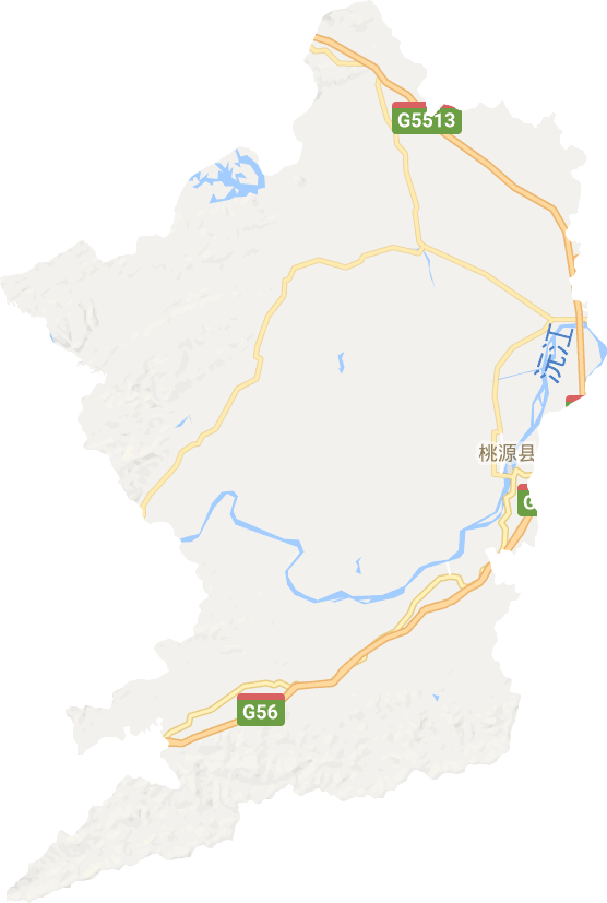 桃源縣電子地圖