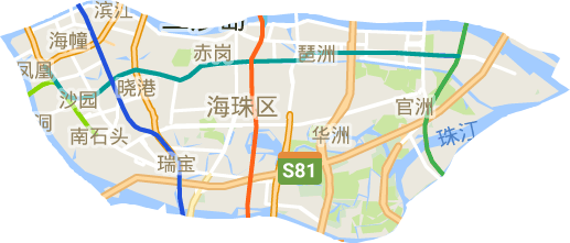 海珠區電子地圖