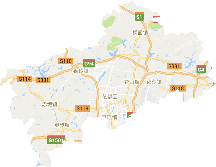花都區電子地圖