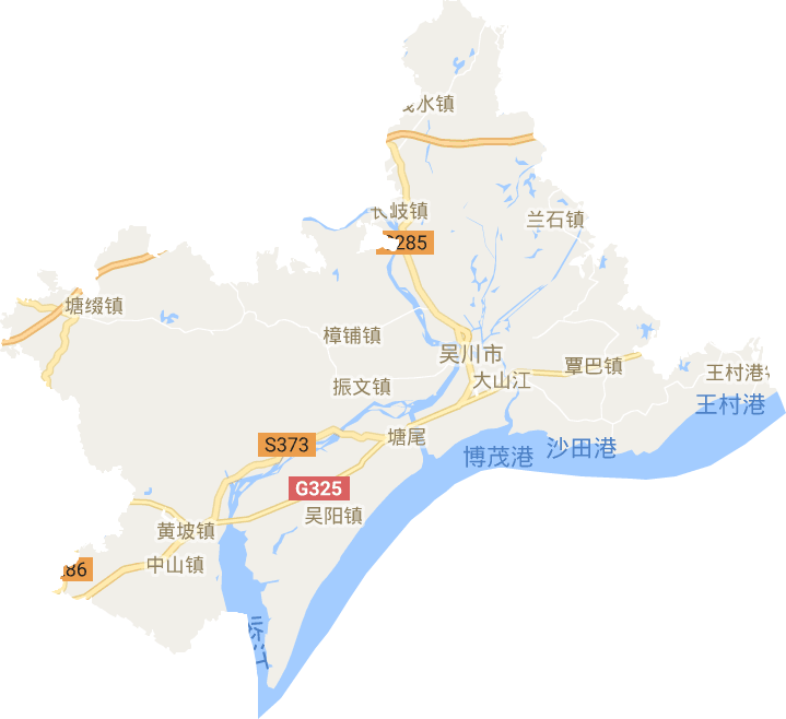 吳川市電子地圖
