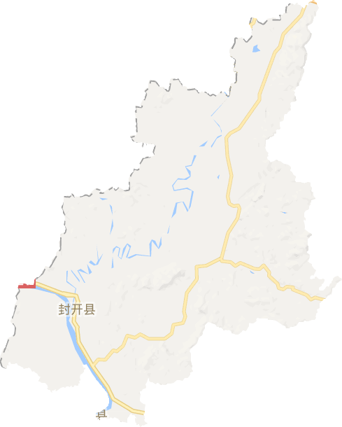 封開縣電子地圖
